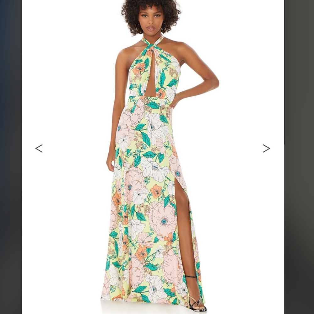 AFRM Zandra Maxi Dress in Medium